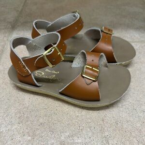 Sun San Saltwater Sandals size 9 Toddler Tan